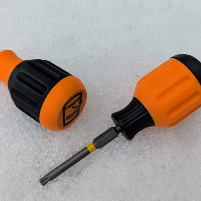 Tay cầm tua vít nam châm loại ngắn (Stubby Magnetic Bit Driver Handle)