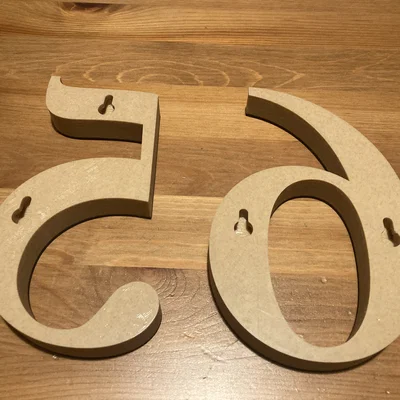 Số nhà gắn tường (House numbers)