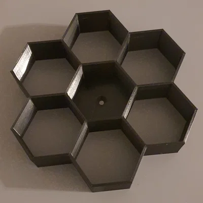 Kệ lục giác treo tường (Hexagon Shelf) trưng bày Lego cực chất