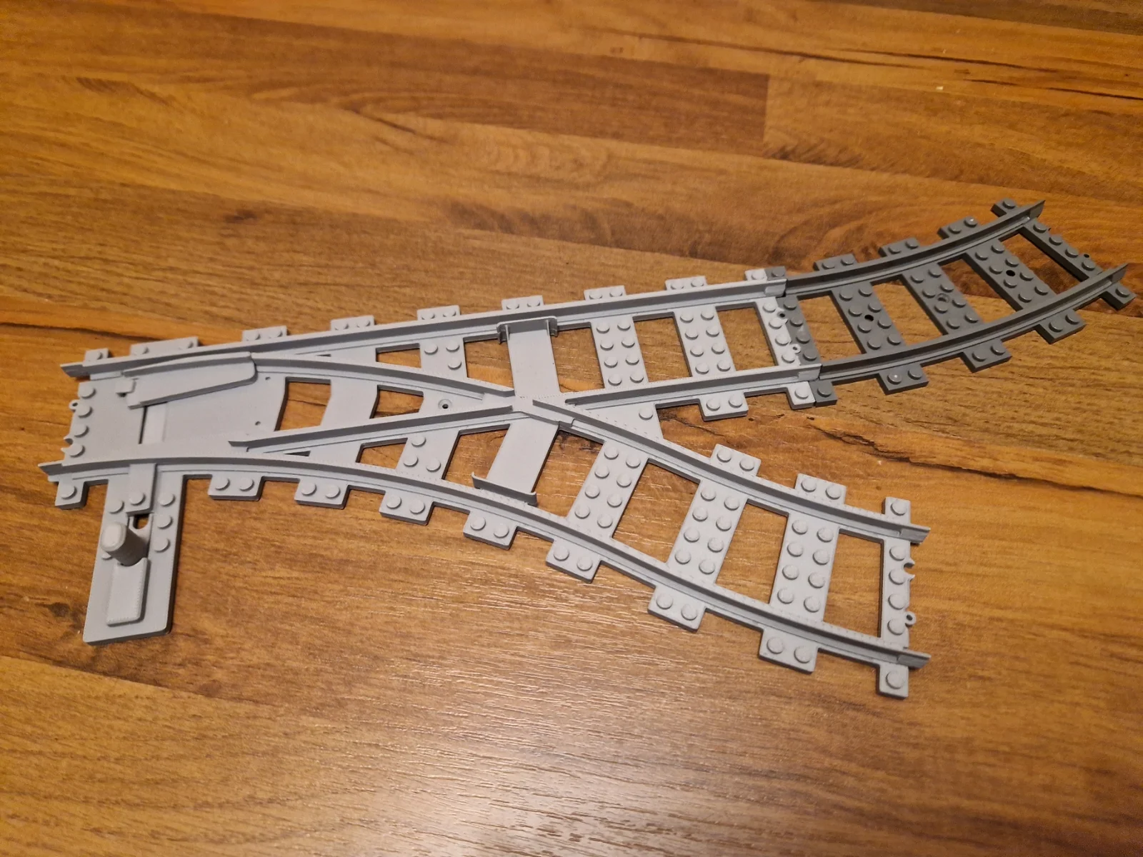 Bộ chuyển ray tàu hỏa LEGO (Trái và Phải) 1