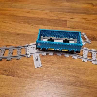 Bộ chuyển ray tàu hỏa LEGO (Trái và Phải)