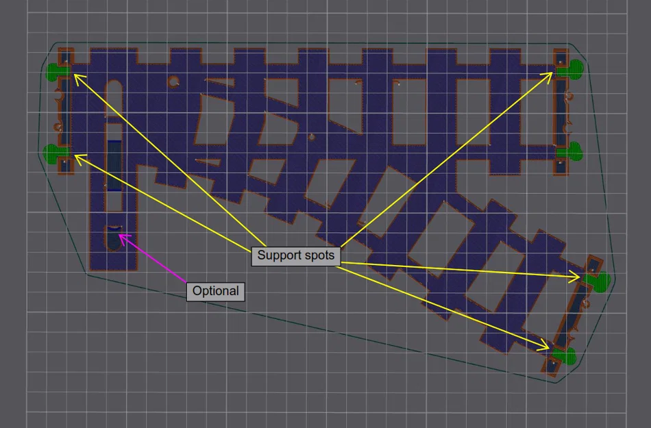 Bộ chuyển ray tàu hỏa LEGO (Trái và Phải) - Image 3