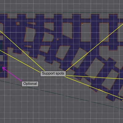 Bộ chuyển ray tàu hỏa LEGO (Trái và Phải)