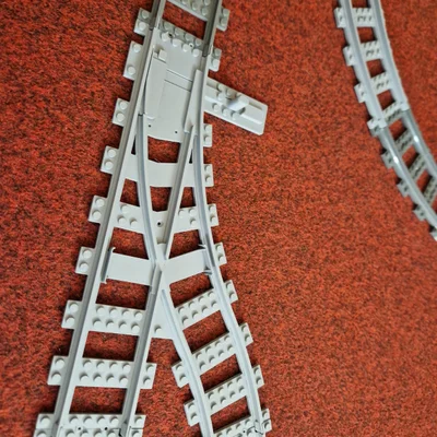Bộ chuyển ray tàu hỏa LEGO (Trái và Phải) 5