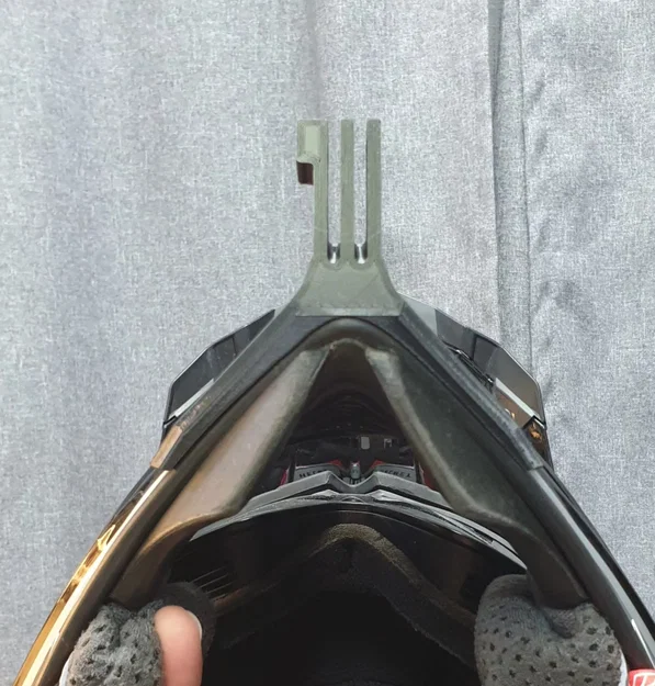 Ngàm gắn camera cằm cho mũ bảo hiểm Airoh Aviator - Image 2