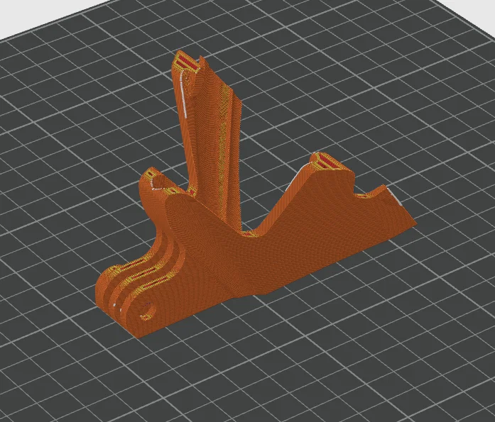 Ngàm gắn camera cằm cho mũ bảo hiểm Airoh Aviator - Image 3