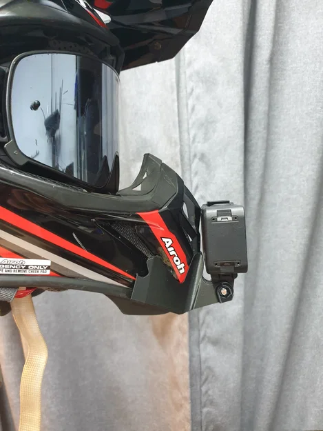 Ngàm gắn camera cằm cho mũ bảo hiểm Airoh Aviator - Image 7