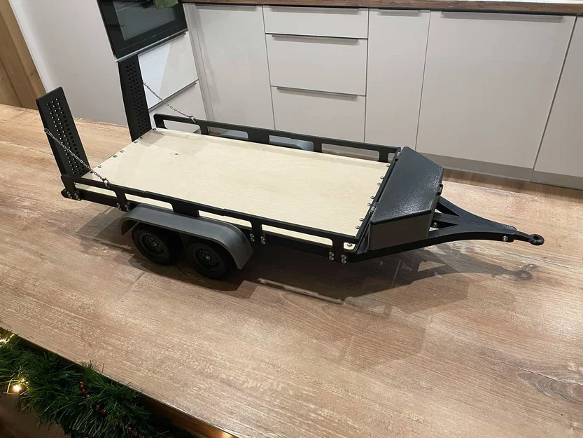 Mooc kéo RC tỉ lệ 1/10 cho xe RGT Rescuer RTR - Image 4