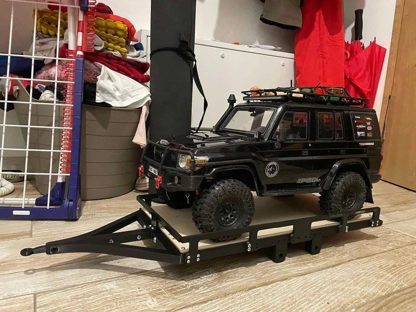 Mooc kéo RC tỉ lệ 1/10 cho xe RGT Rescuer RTR - Image 6