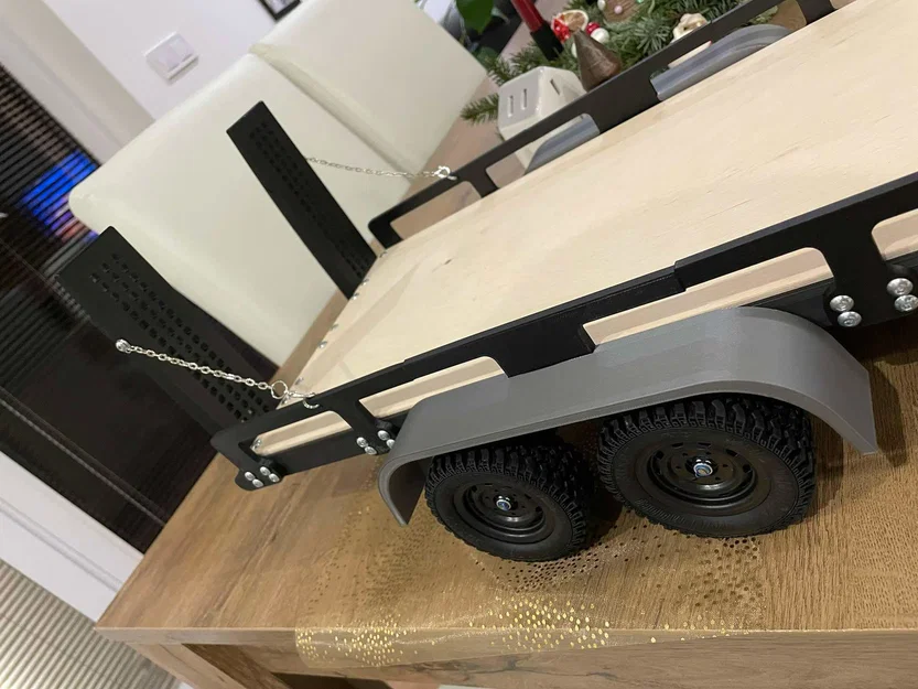 Mooc kéo RC tỉ lệ 1/10 cho xe RGT Rescuer RTR - Image 16