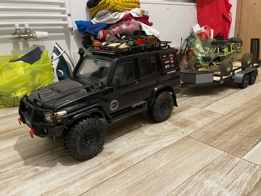 Mooc kéo RC tỉ lệ 1/10 cho xe RGT Rescuer RTR - Image 17