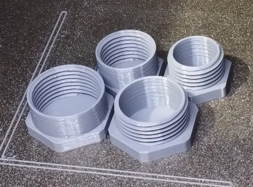 Bộ nút bịt ren trong & ngoài BSP G(1/4" đến 2") - Image 1