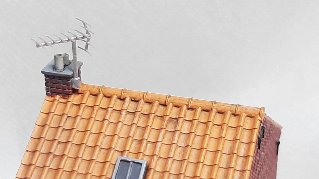 Nhà công nhân kiểu Bỉ năm 1950, tỉ lệ H0 1:87 - Image 6