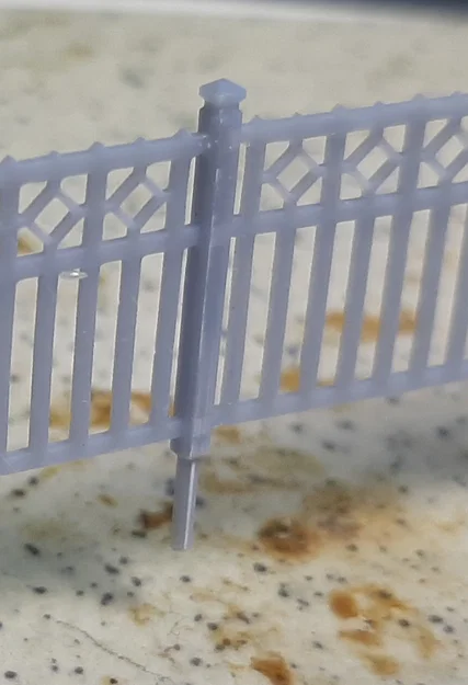 Hàng rào bê tông kiểu cũ NMBS tỷ lệ H0 1:87 - Image 2