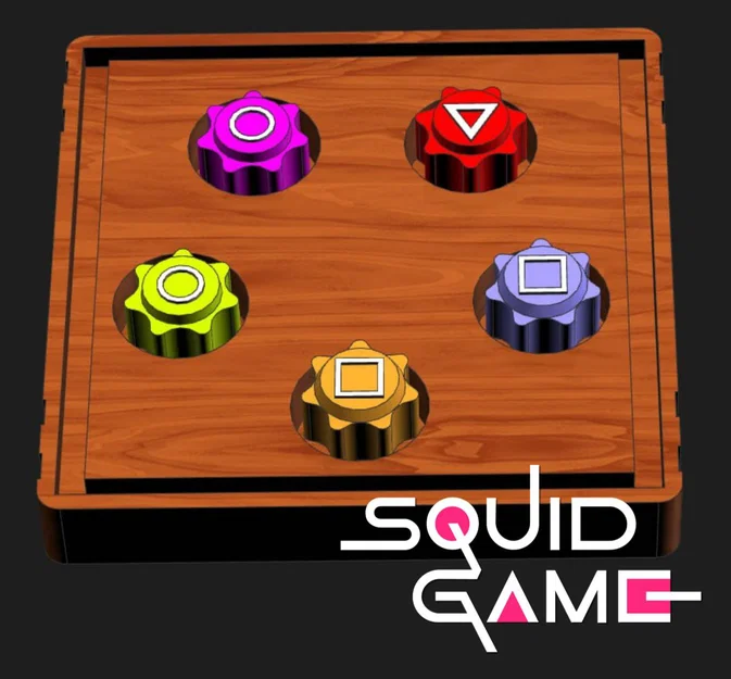 Bộ trò chơi mini Gong-gi Squid Game 2 - Image 2