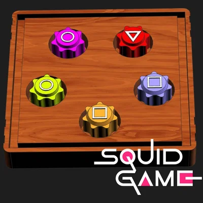Bộ trò chơi mini Gong-gi Squid Game 2