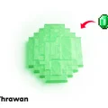 Mô hình Ngọc lục bảo (Emerald) từ Minecraft - Thumbnail 1