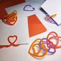 Kẹp giấy hình trái tim - Thumbnail 1