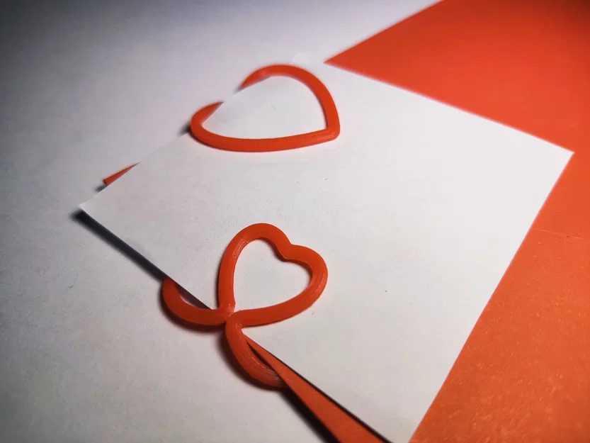 Kẹp giấy hình trái tim - Image 2