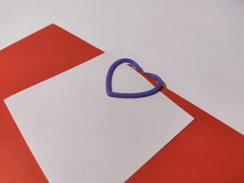 Kẹp giấy hình trái tim - Image 3