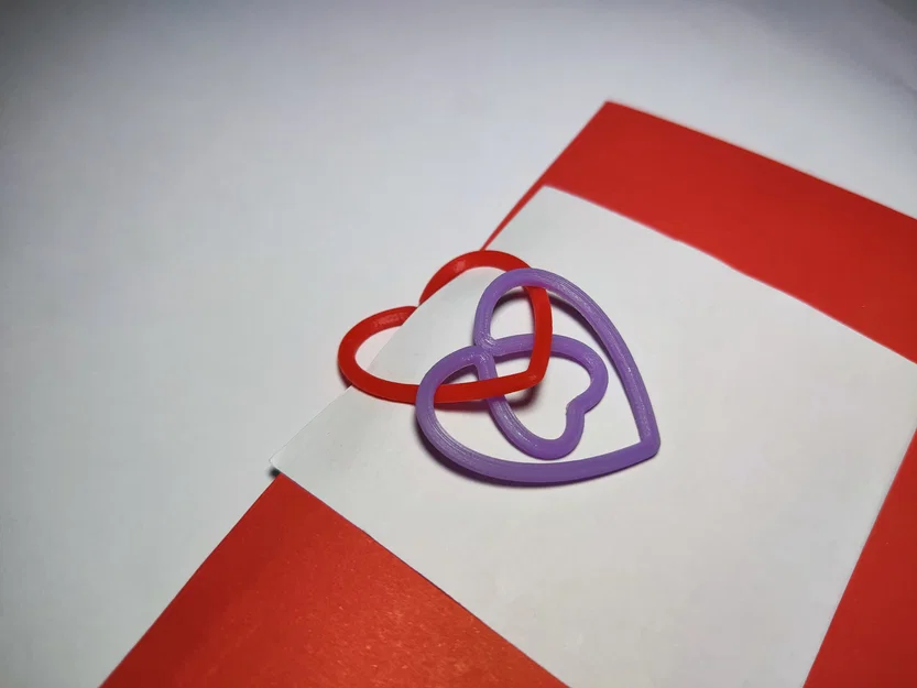 Kẹp giấy hình trái tim - Image 5