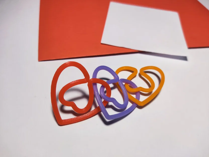 Kẹp giấy hình trái tim - Image 7