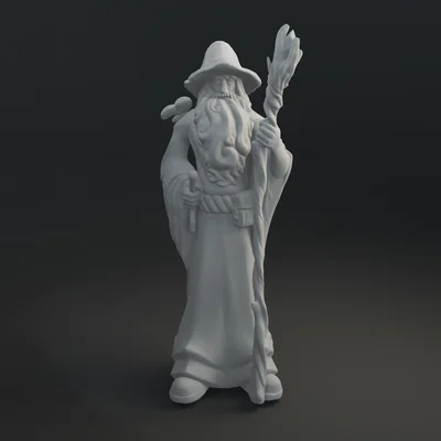 Mô hình 3D Gandalf Xám - Phù thủy huyền thoại từ Chúa Tể Những Chiếc Nhẫn