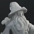 Mô hình 3D Gandalf Xám - Phù thủy huyền thoại từ Chúa Tể Những Chiếc Nhẫn - Thumbnail 4