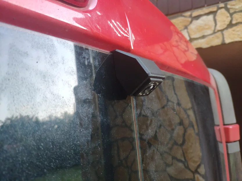 Vỏ gắn camera lùi cho cửa sau xe Vivaro, Trafic, Primastar và các dòng xe van tương tự - Image 1