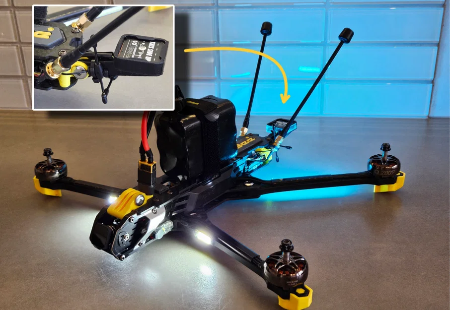 Giá đỡ GPS mở rộng - Speedybee Mario Fold 8 - Image 1