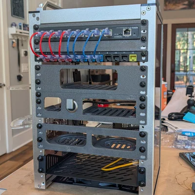 Giá đỡ modem Arris cho tủ rack mini 10 inch chuyên nghiệp