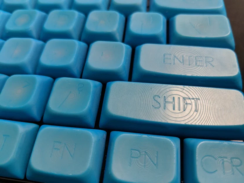 Bộ Keycap 61 phím kiểu DSA có ký tự - Image 3