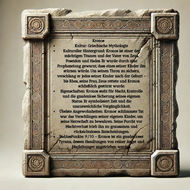 Mô hình đầu lâu Titan Kronos (kèm chân đế tùy chọn) - Image 10