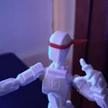 Băng đô Ninja (Ninja Headband) cho mô hình Dummy 13 - Phụ kiện in 3D - Thumbnail 1