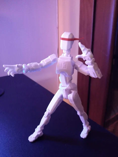 Băng đô Ninja (Ninja Headband) cho mô hình Dummy 13 - Phụ kiện in 3D - Image 2