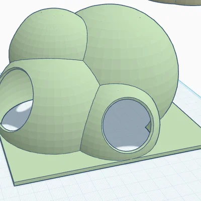 Hang Trú Ẩn Hình Bong Bóng Cho Cá Cảnh