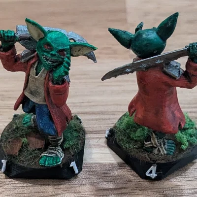 Goblin Warchanter - Mô hình Goblin thủ lĩnh cho bàn chơi game
