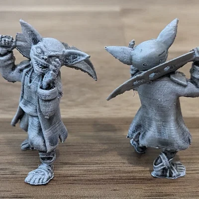 Goblin Warchanter - Mô hình Goblin thủ lĩnh cho bàn chơi game