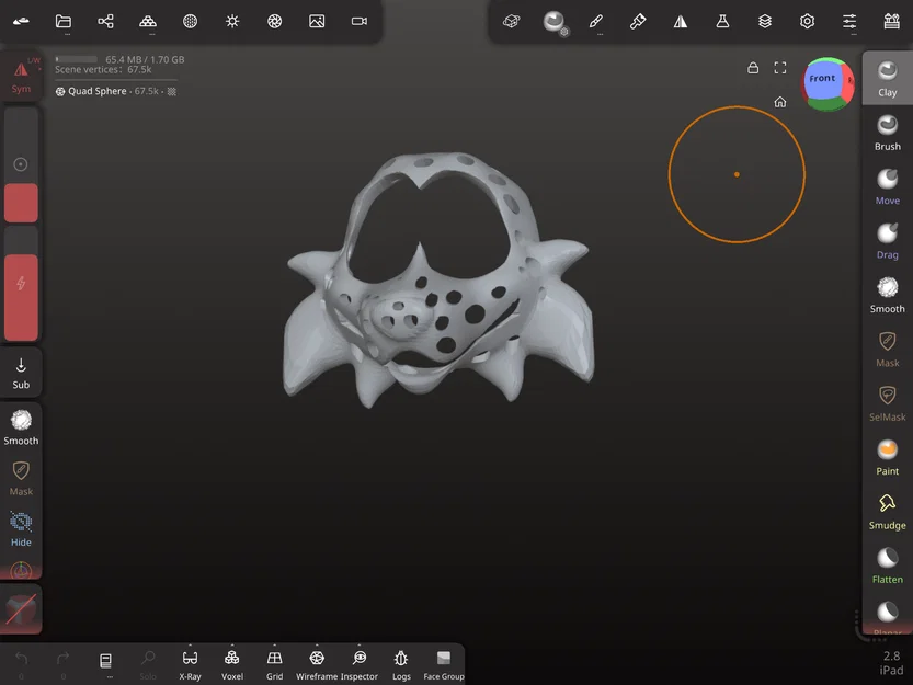 Mô hình khung đầu cáo 3D cho fursuit và cosplay (Fox headbase) - Image 1