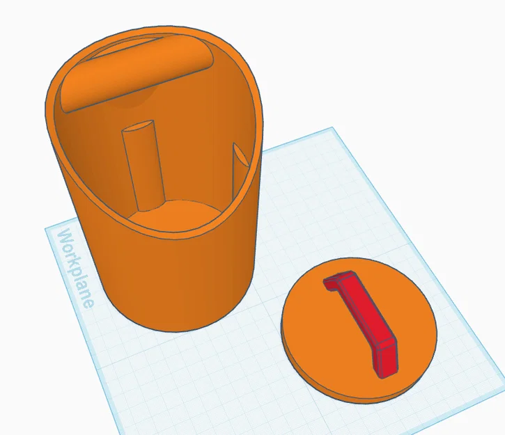 Hộp đựng bã cà phê có nắp - Phụ kiện 3D hữu ích cho góc pha chế - Image 2