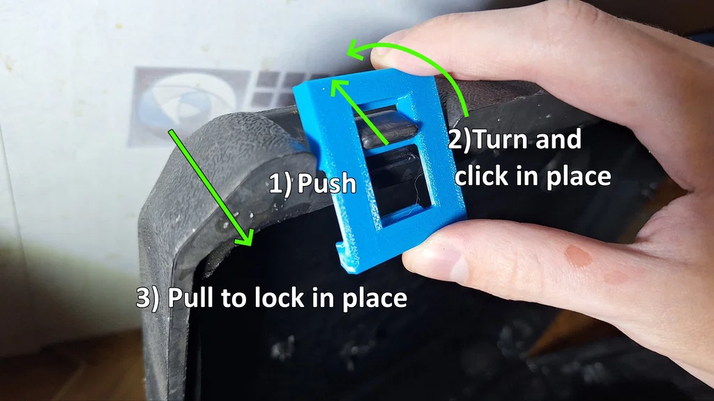 Chốt thay thế cho hộp đựng máy khoan pin AEG BS18C2X - Image 3