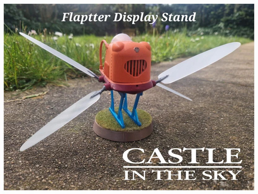 Đế Trưng Bày Cho Mô Hình Flaptter Trong Castle in the Sky - Image 1