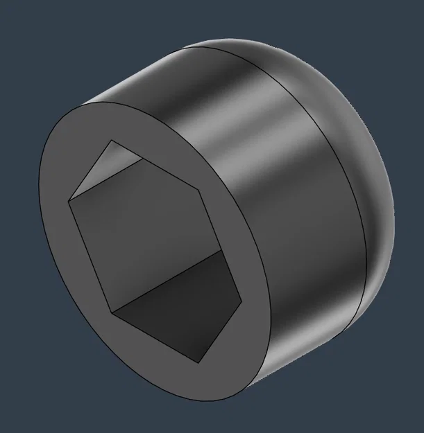 Bộ nắp che đai ốc (M3, M4, M5) – Nắp bảo vệ lục giác - Image 2