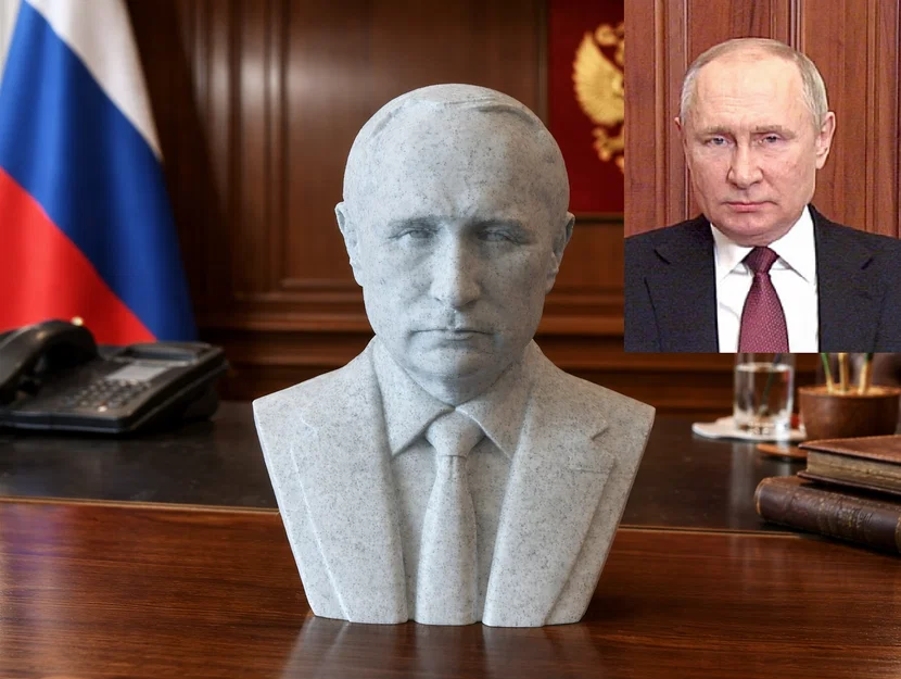 Tượng bán thân Vladimir Vladimirovitch Poutine - Image 1