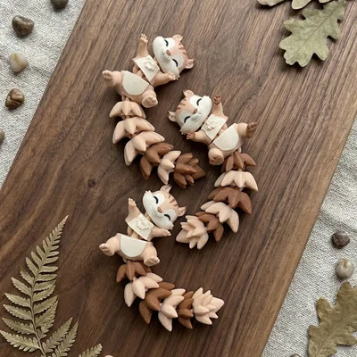 Chú Sóc Flexi Đáng Yêu - Đồ Chơi Khớp Nối / Móc Khóa