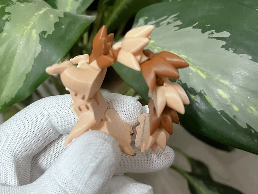 Chú Sóc Flexi Đáng Yêu - Đồ Chơi Khớp Nối / Móc Khóa - Image 10