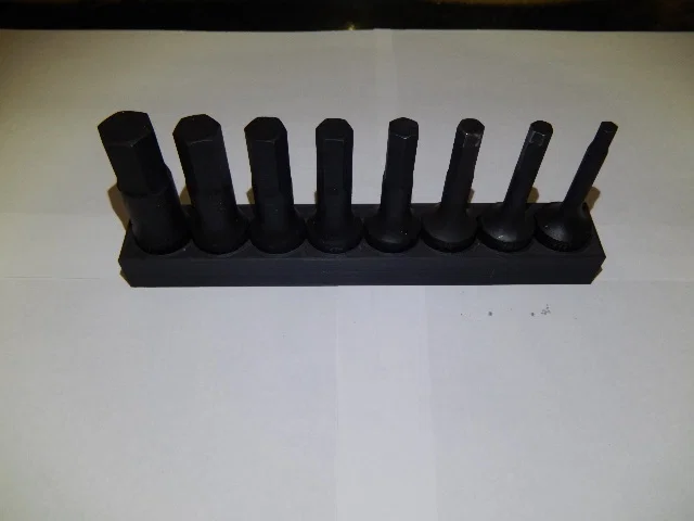 Giá đỡ đầu khẩu lục giác (allen) 1/2 inch cho bộ Harbor Freight (mm & sae) - Image 1