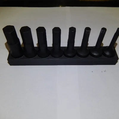 Giá đỡ đầu khẩu lục giác (allen) 1/2 inch cho bộ Harbor Freight (mm & sae)