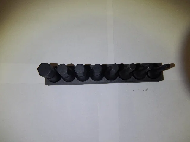 Giá đỡ đầu khẩu lục giác (allen) 1/2 inch cho bộ Harbor Freight (mm & sae) - Image 6