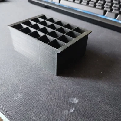 Khay đựng pin AA/AAA 20 ngăn tiện lợi - Thiết kế in 3D đơn giản